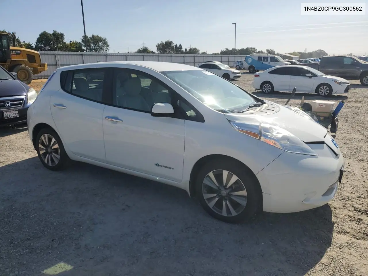 2016 Nissan Leaf Sv VIN: 1N4BZ0CP9GC300562 Lot: 62375985