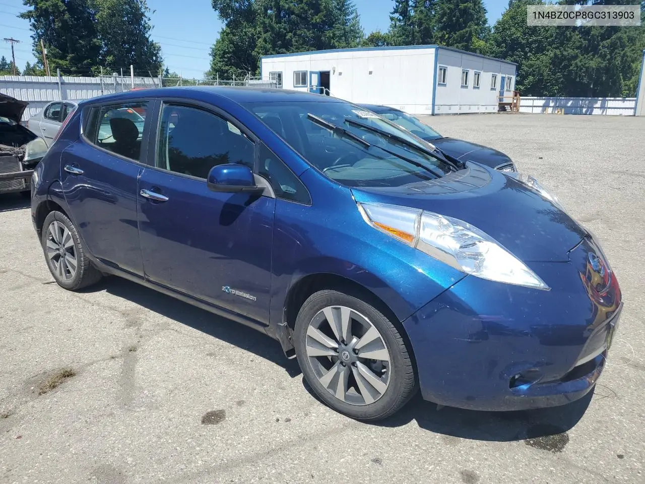 2016 Nissan Leaf Sv VIN: 1N4BZ0CP8GC313903 Lot: 62558645