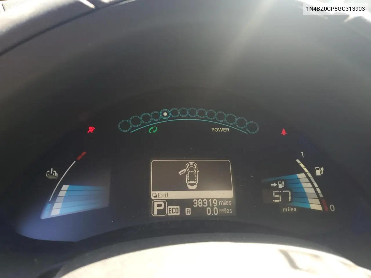 2016 Nissan Leaf Sv VIN: 1N4BZ0CP8GC313903 Lot: 62558645