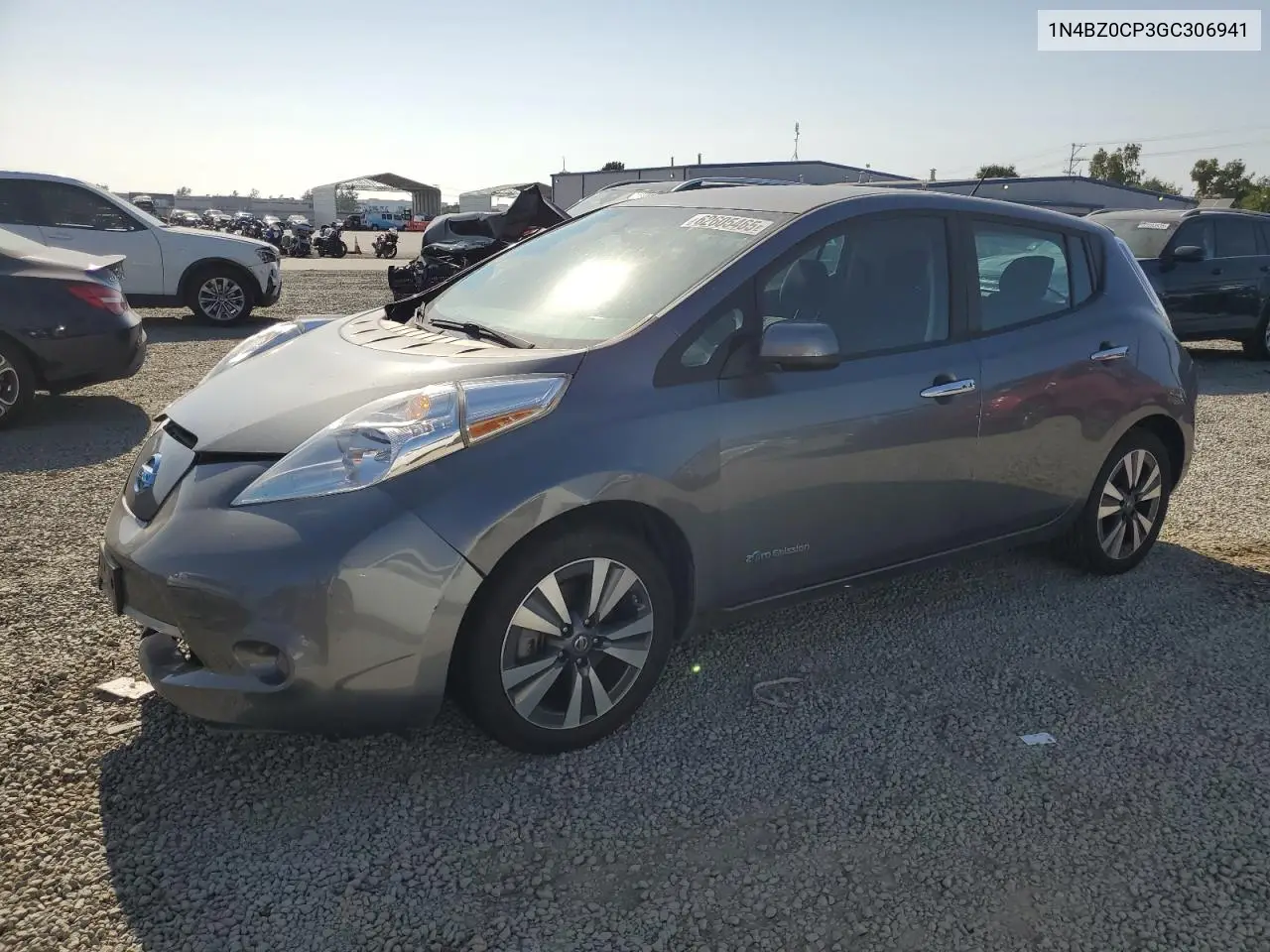 2016 Nissan Leaf Sv VIN: 1N4BZ0CP3GC306941 Lot: 62605465
