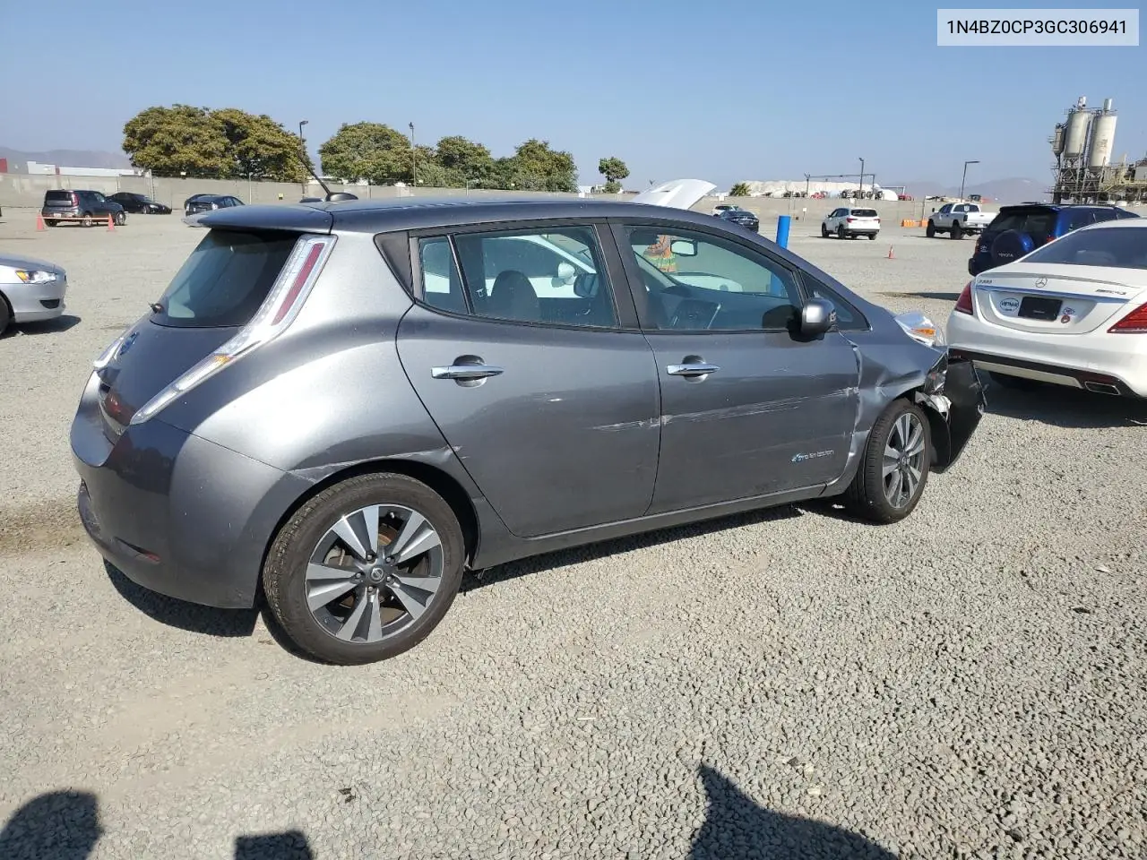 2016 Nissan Leaf Sv VIN: 1N4BZ0CP3GC306941 Lot: 62605465