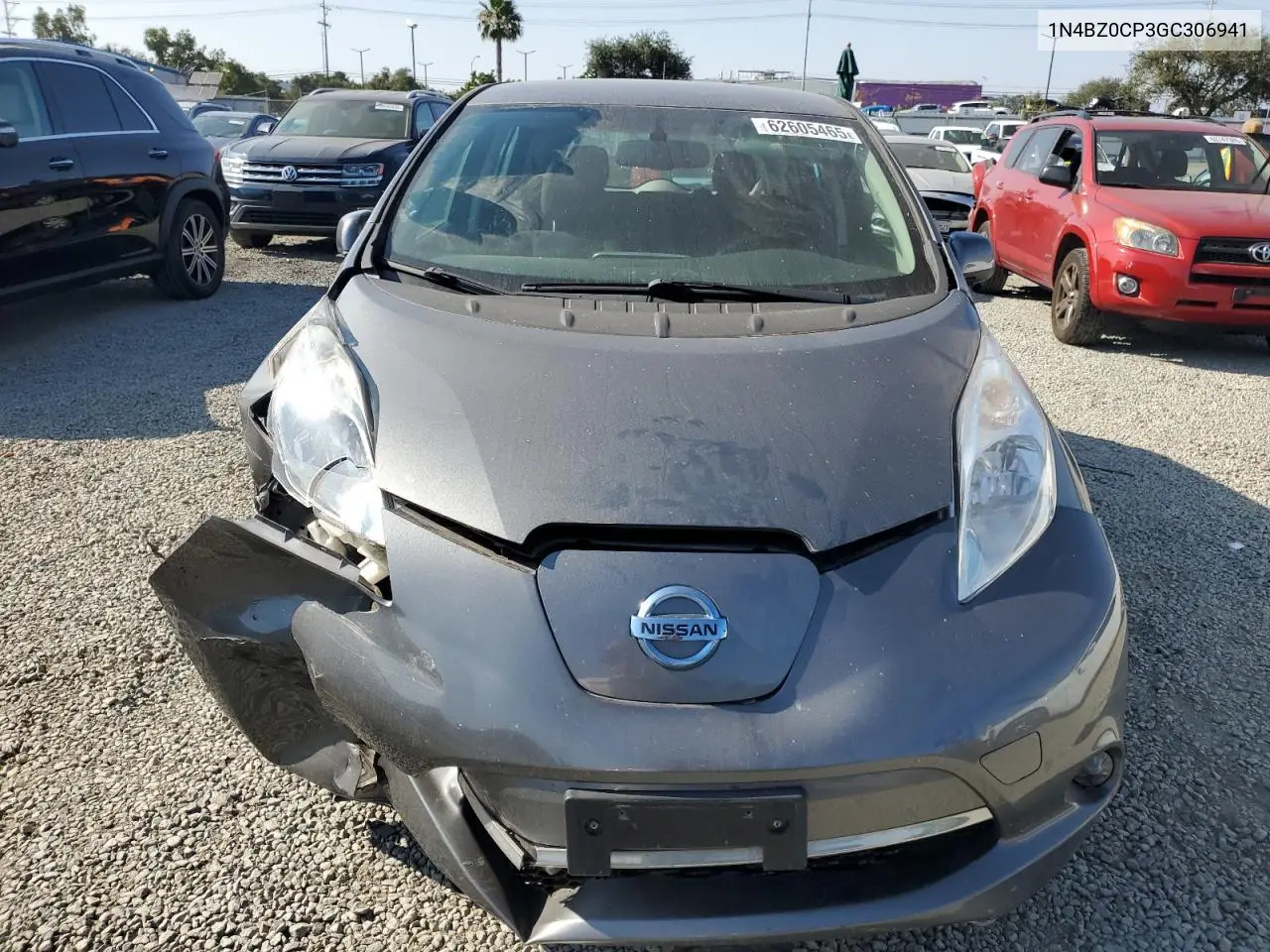 2016 Nissan Leaf Sv VIN: 1N4BZ0CP3GC306941 Lot: 62605465