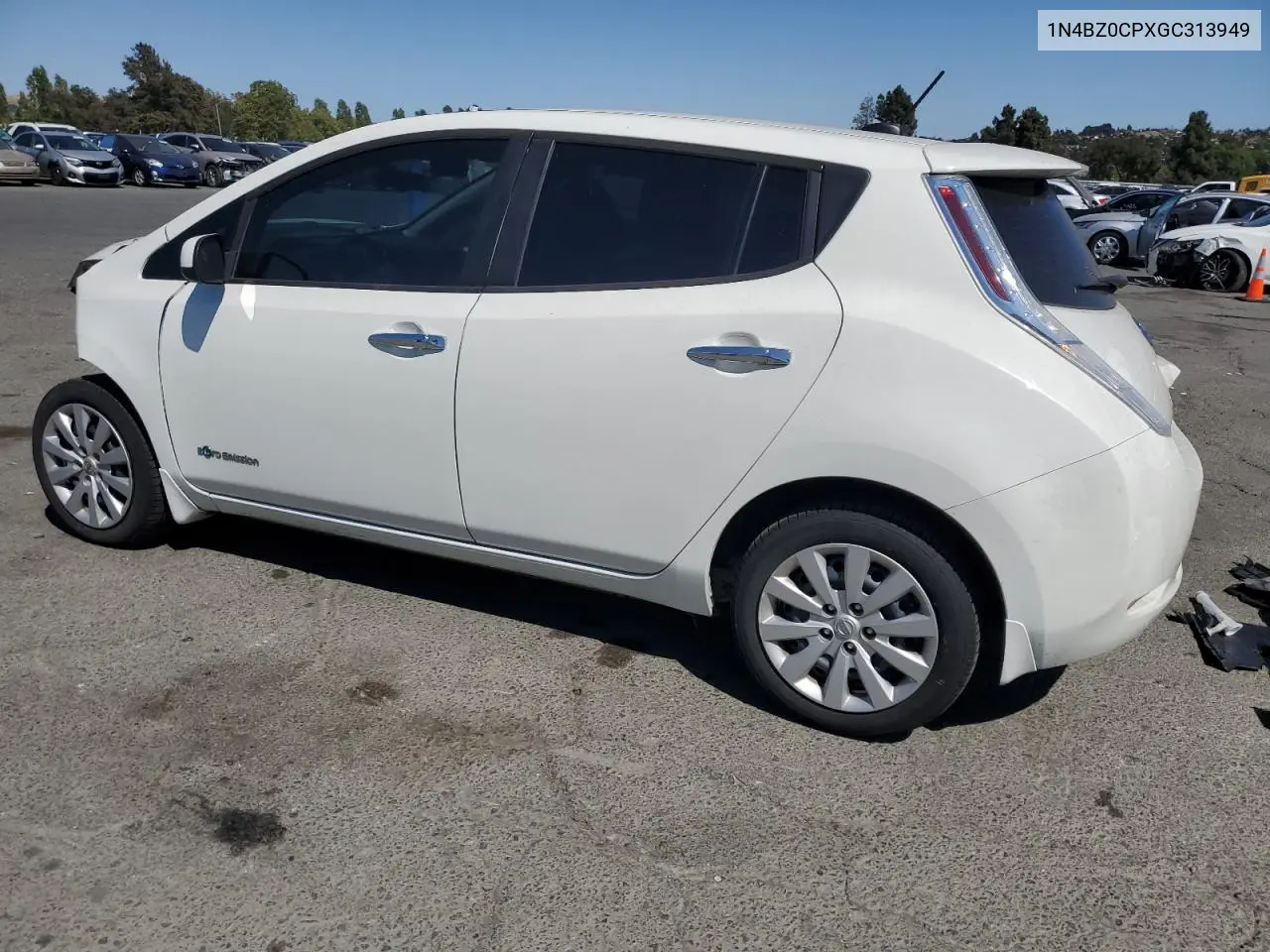 2016 Nissan Leaf Sv VIN: 1N4BZ0CPXGC313949 Lot: 63128115