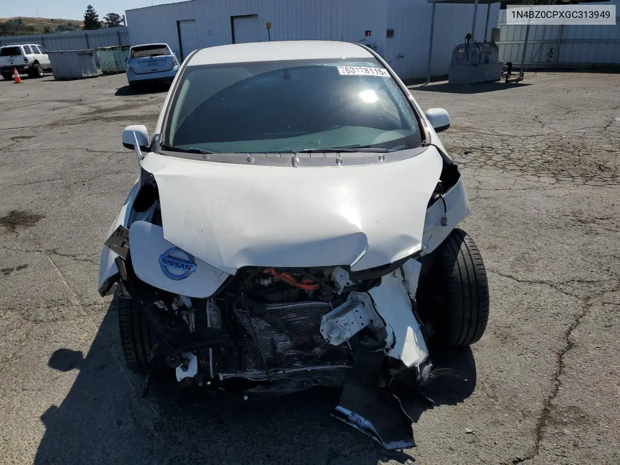 2016 Nissan Leaf Sv VIN: 1N4BZ0CPXGC313949 Lot: 63128115