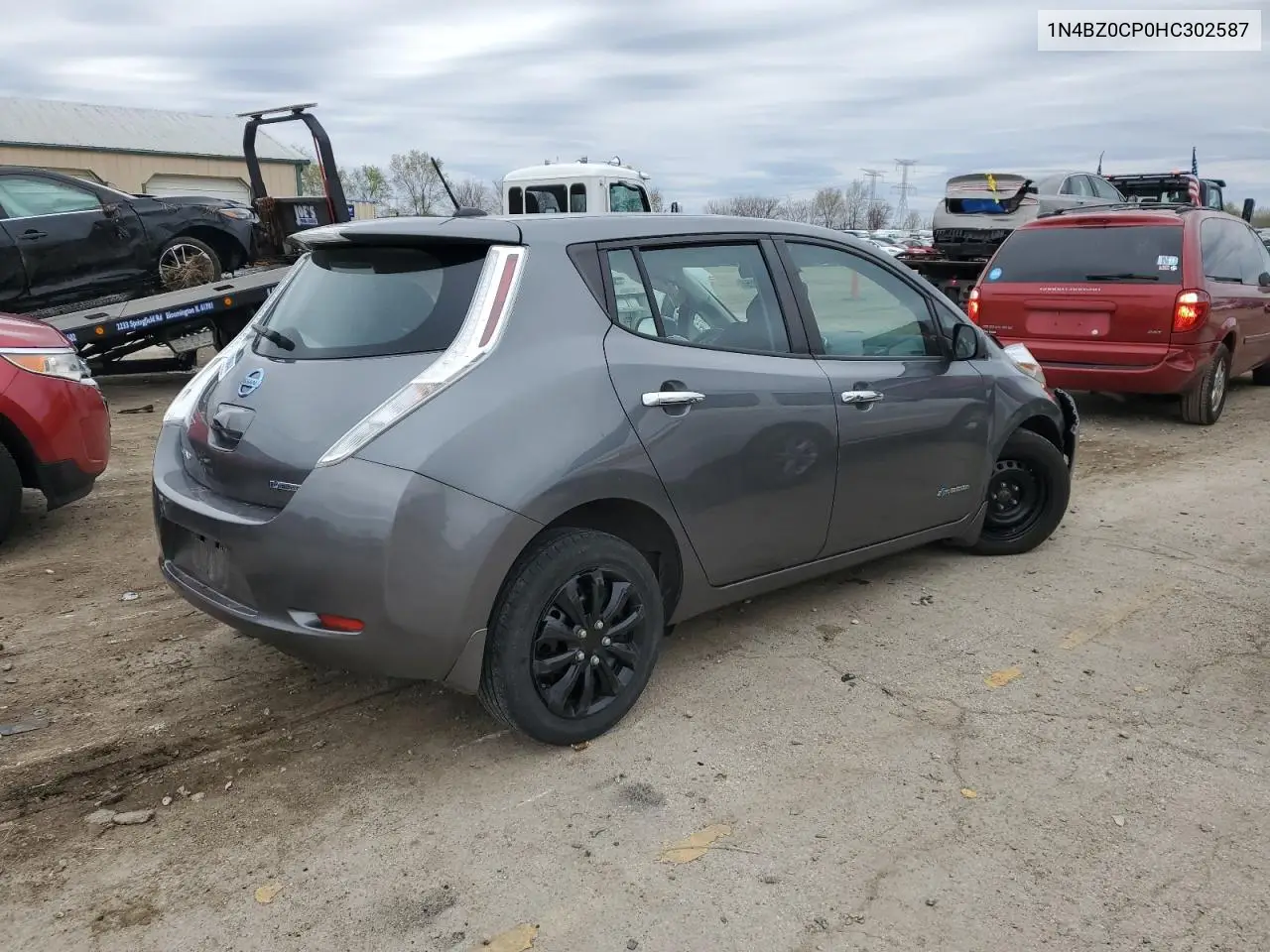 2017 Nissan Leaf S VIN: 1N4BZ0CP0HC302587 Lot: 51989025