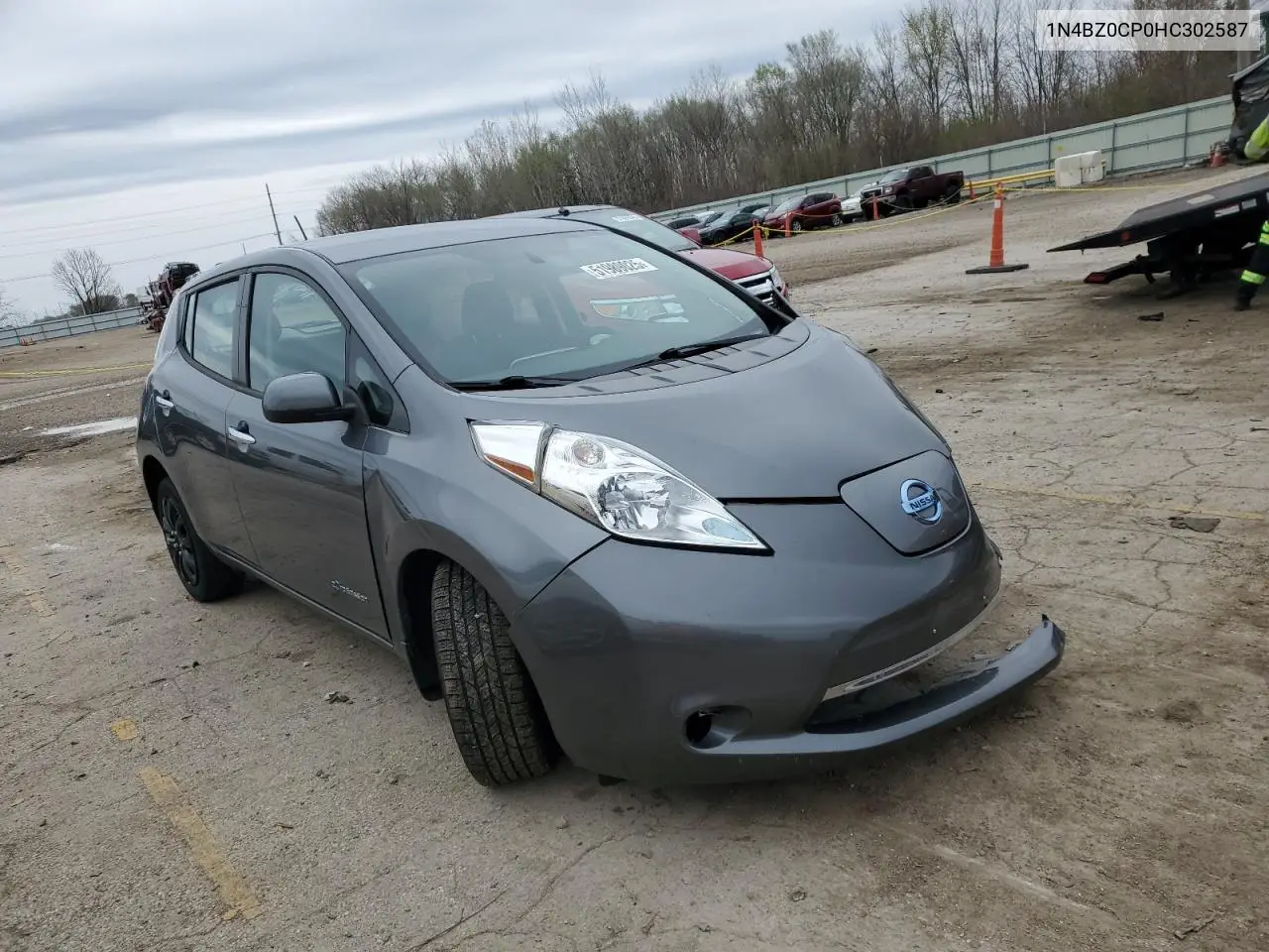 2017 Nissan Leaf S VIN: 1N4BZ0CP0HC302587 Lot: 51989025