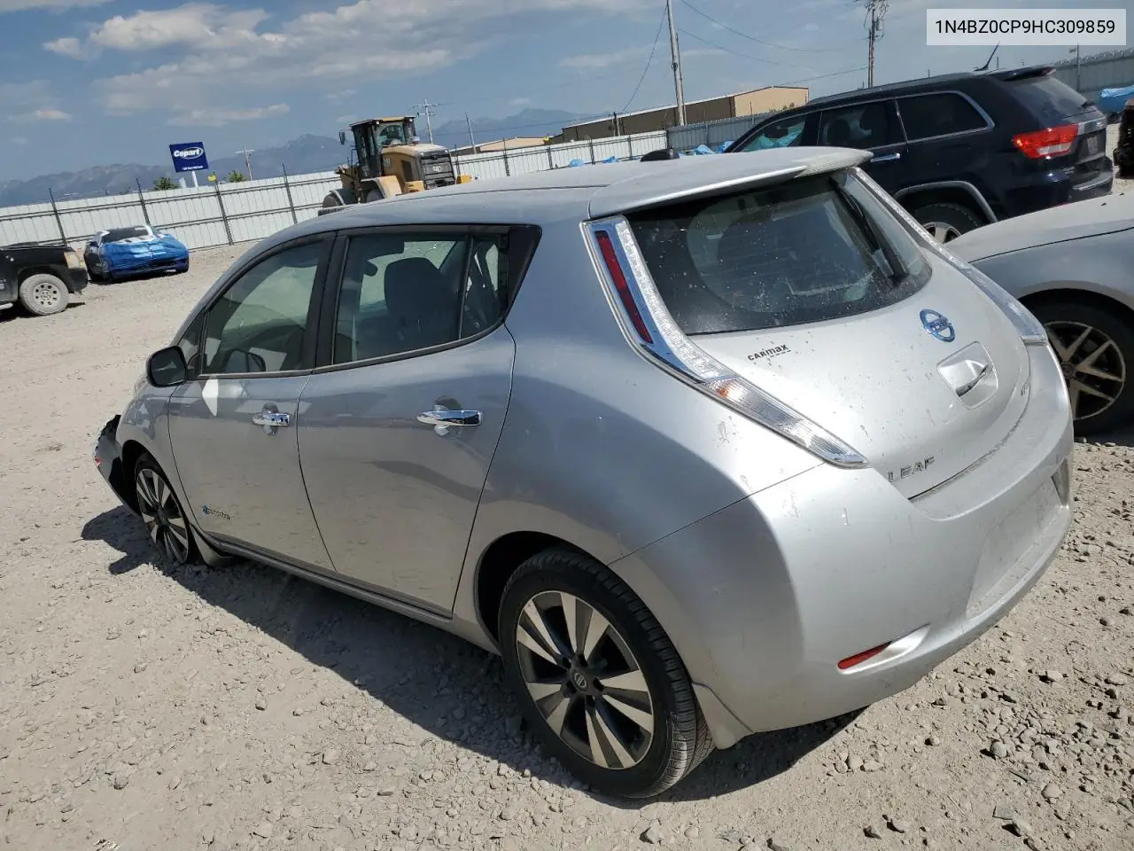 2017 Nissan Leaf S VIN: 1N4BZ0CP9HC309859 Lot: 59720875