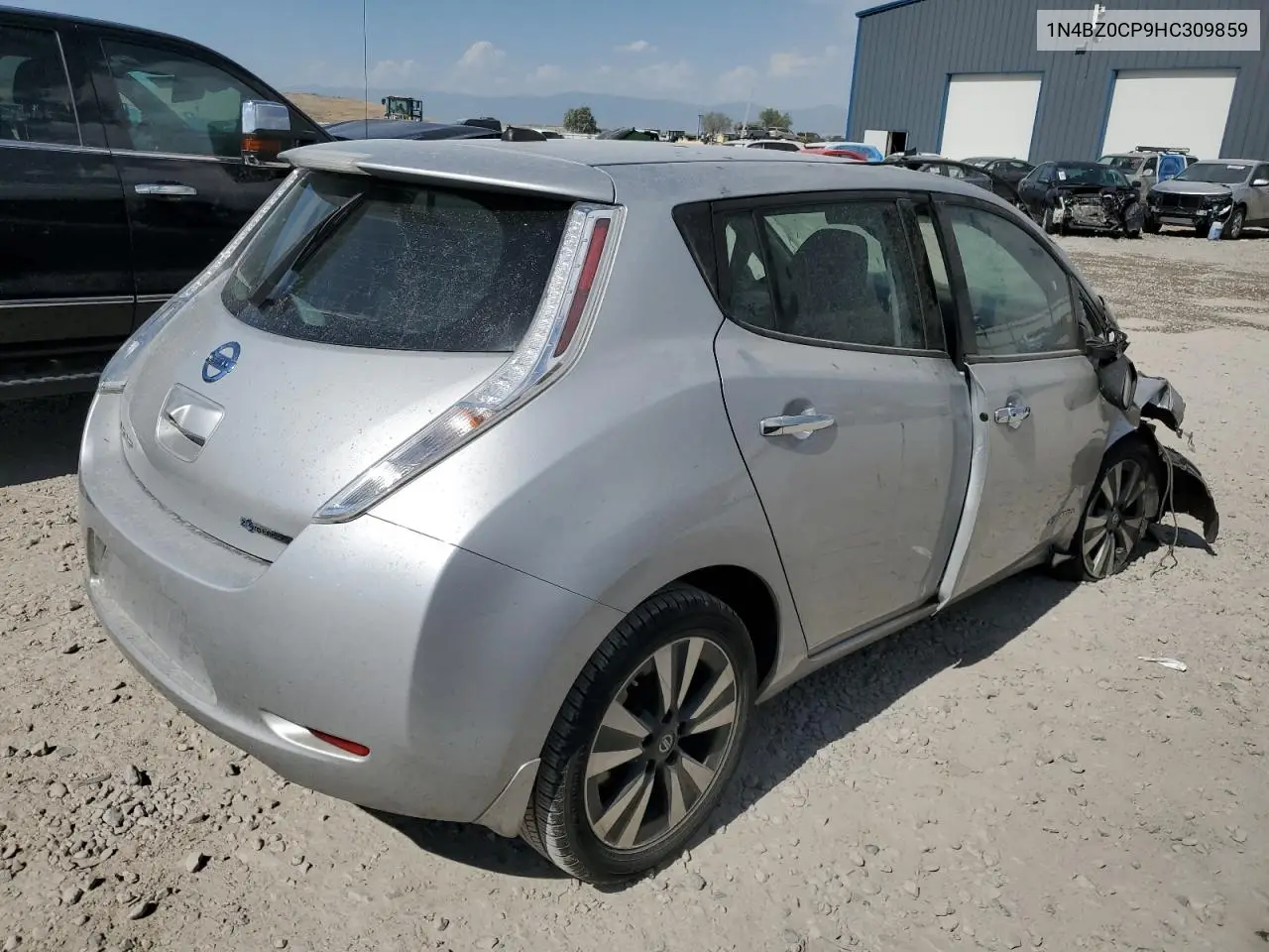 2017 Nissan Leaf S VIN: 1N4BZ0CP9HC309859 Lot: 59720875