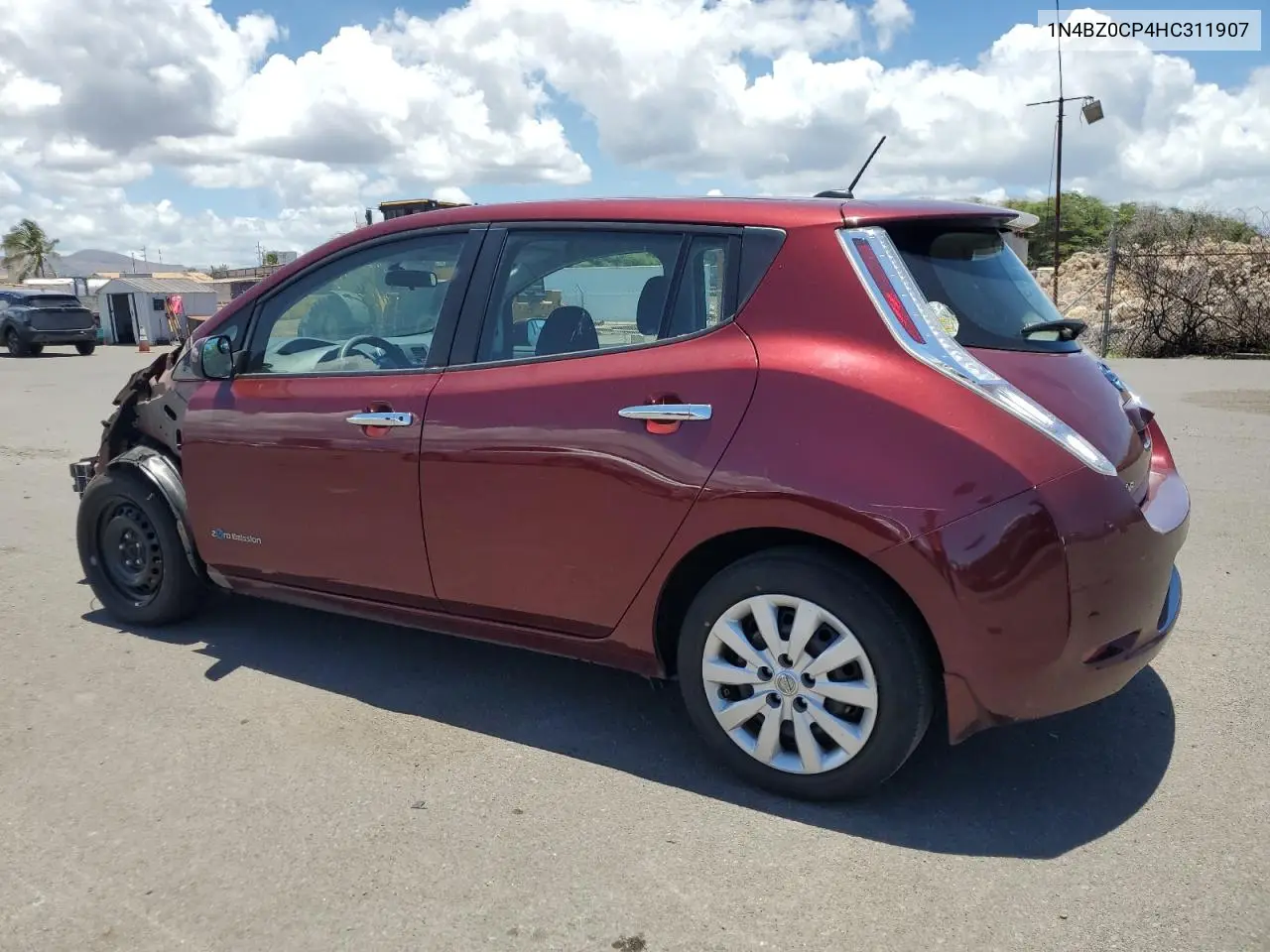 2017 Nissan Leaf S VIN: 1N4BZ0CP4HC311907 Lot: 62173655