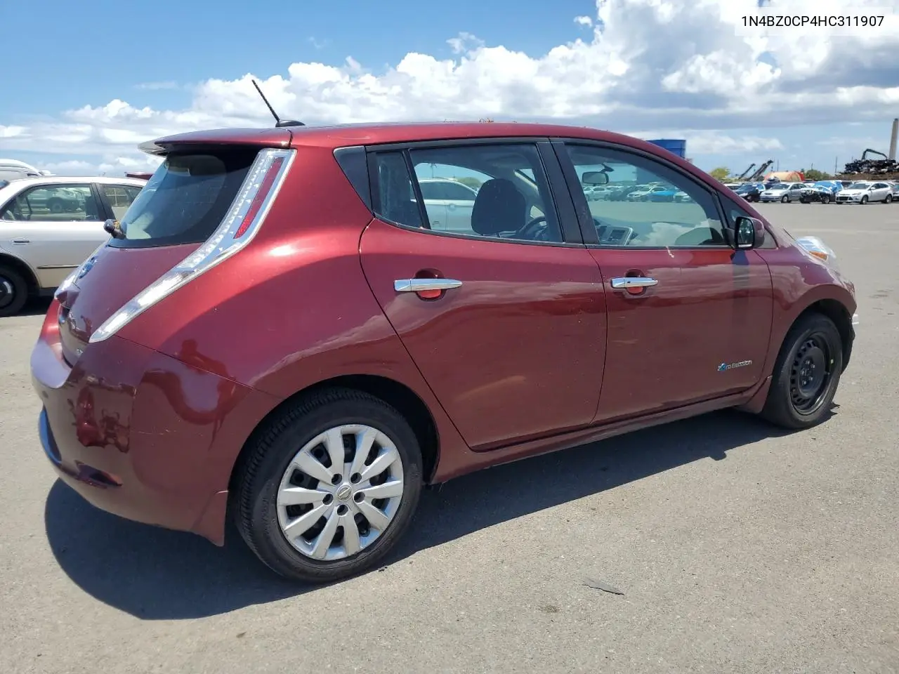 2017 Nissan Leaf S VIN: 1N4BZ0CP4HC311907 Lot: 62173655