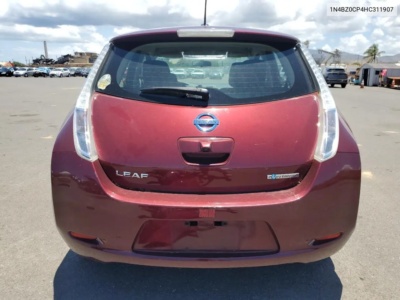 2017 Nissan Leaf S VIN: 1N4BZ0CP4HC311907 Lot: 62173655