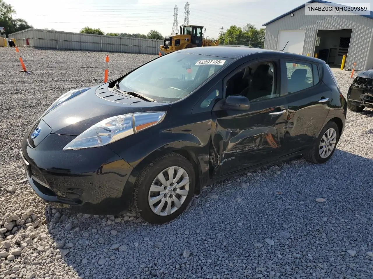 2017 Nissan Leaf S VIN: 1N4BZ0CP0HC309359 Lot: 62207185