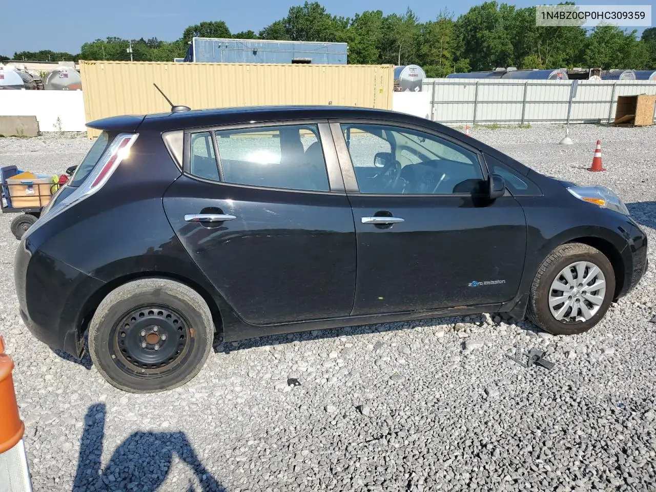 2017 Nissan Leaf S VIN: 1N4BZ0CP0HC309359 Lot: 62207185