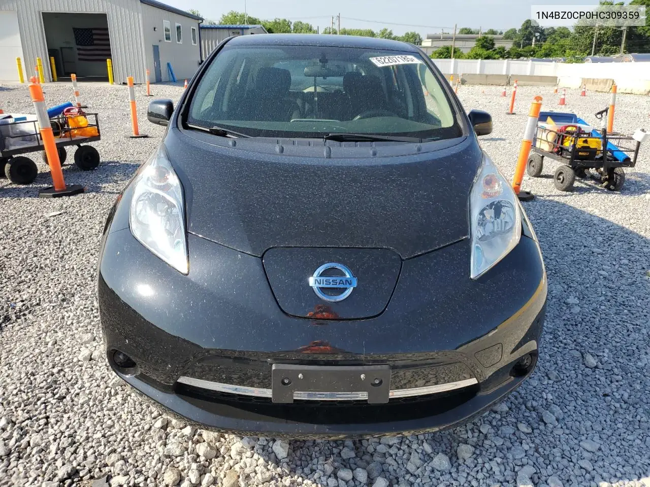 2017 Nissan Leaf S VIN: 1N4BZ0CP0HC309359 Lot: 62207185