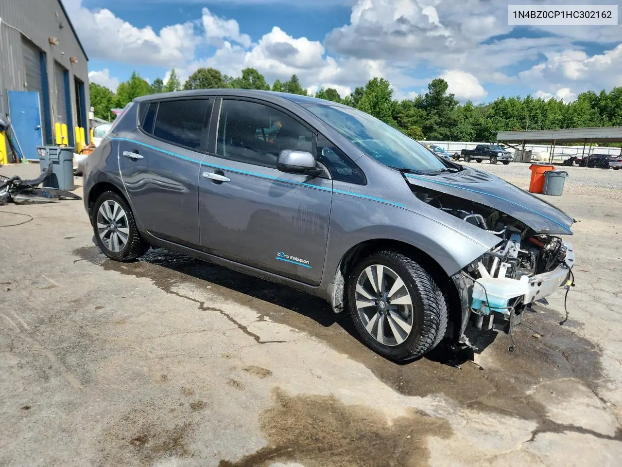 2017 Nissan Leaf S VIN: 1N4BZ0CP1HC302162 Lot: 62365315