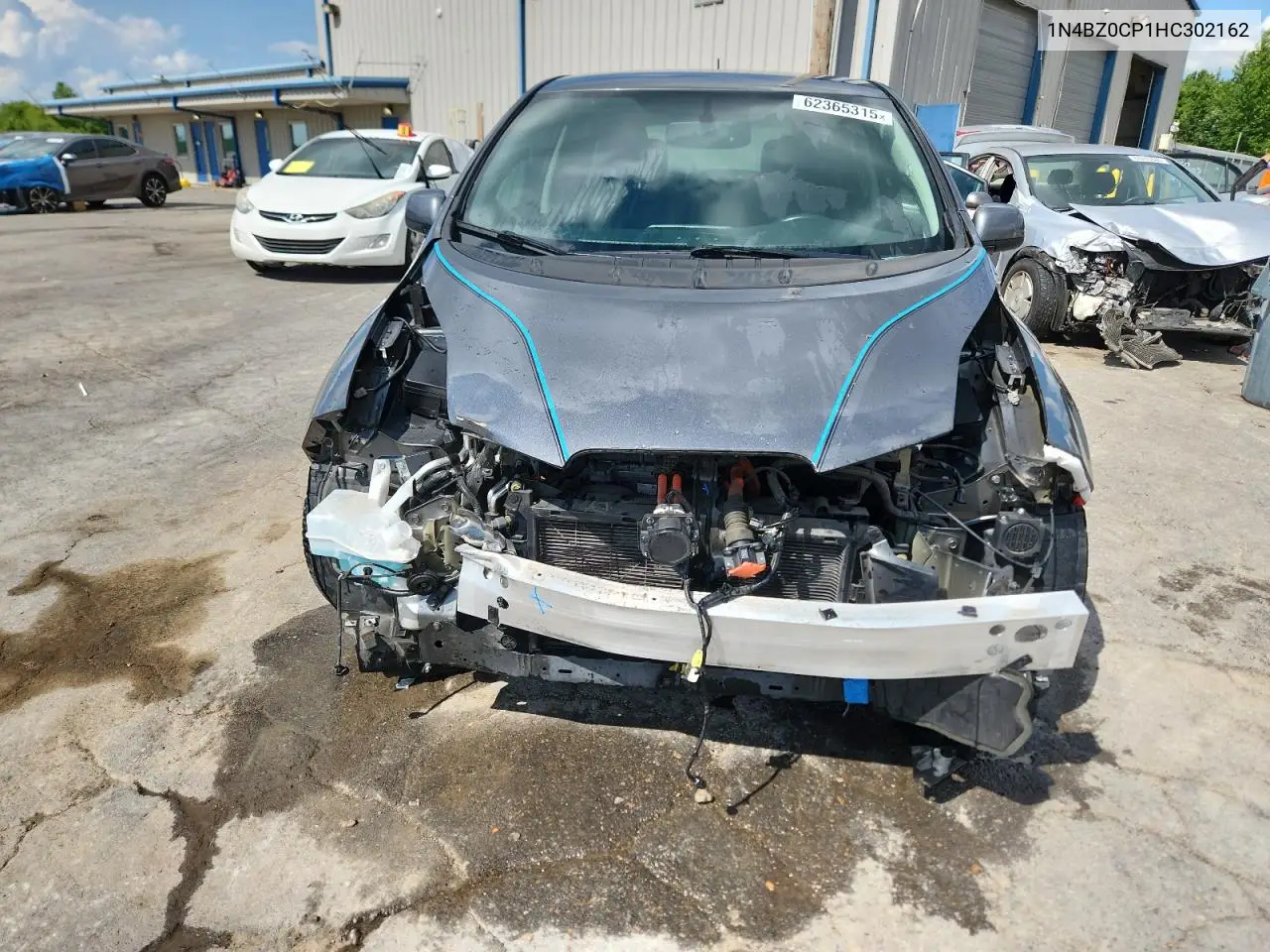 2017 Nissan Leaf S VIN: 1N4BZ0CP1HC302162 Lot: 62365315
