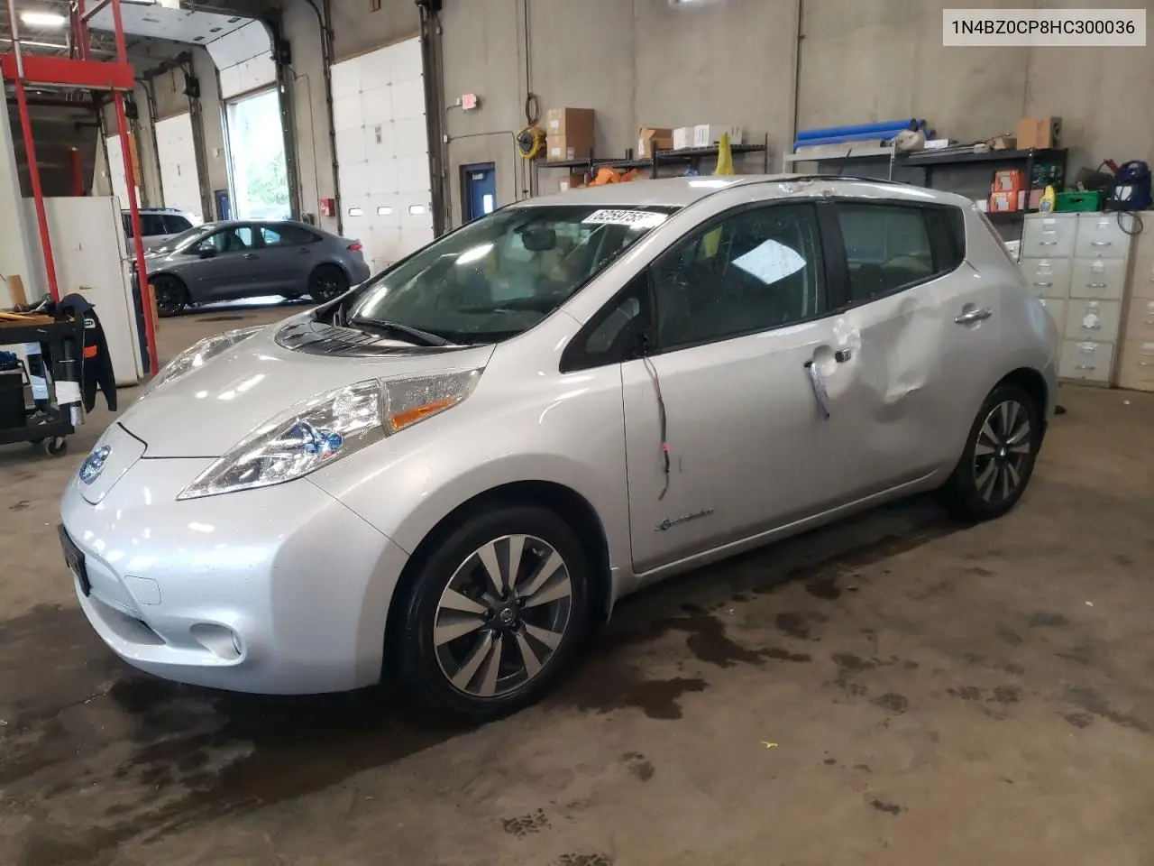 2017 Nissan Leaf S VIN: 1N4BZ0CP8HC300036 Lot: 62597555
