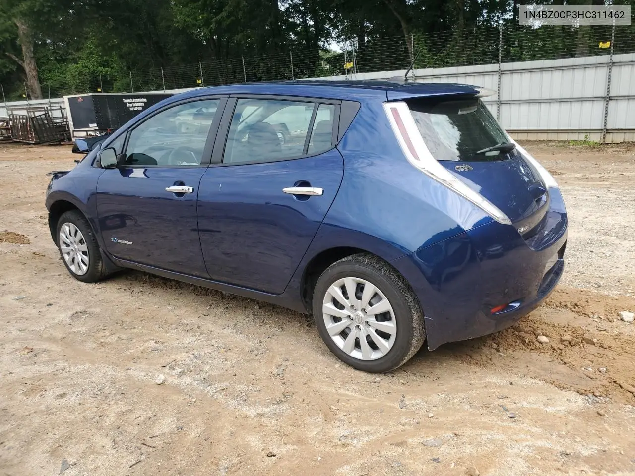 2017 Nissan Leaf S VIN: 1N4BZ0CP3HC311462 Lot: 62606785