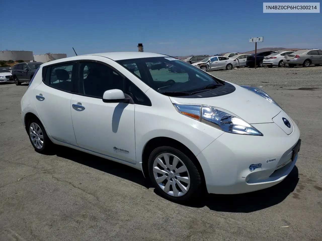 2017 Nissan Leaf S VIN: 1N4BZ0CP6HC300214 Lot: 62966725