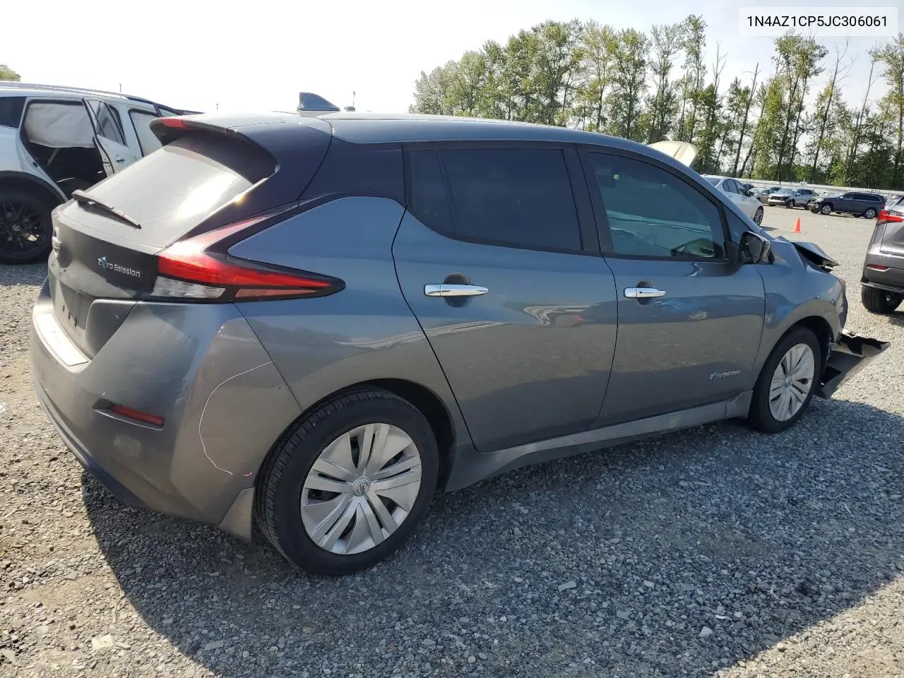 2018 Nissan Leaf S VIN: 1N4AZ1CP5JC306061 Lot: 60999095