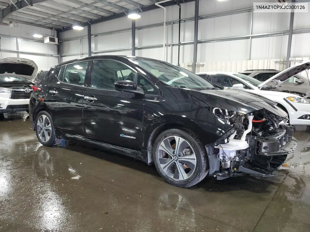 2018 Nissan Leaf S VIN: 1N4AZ1CPXJC300126 Lot: 61603095