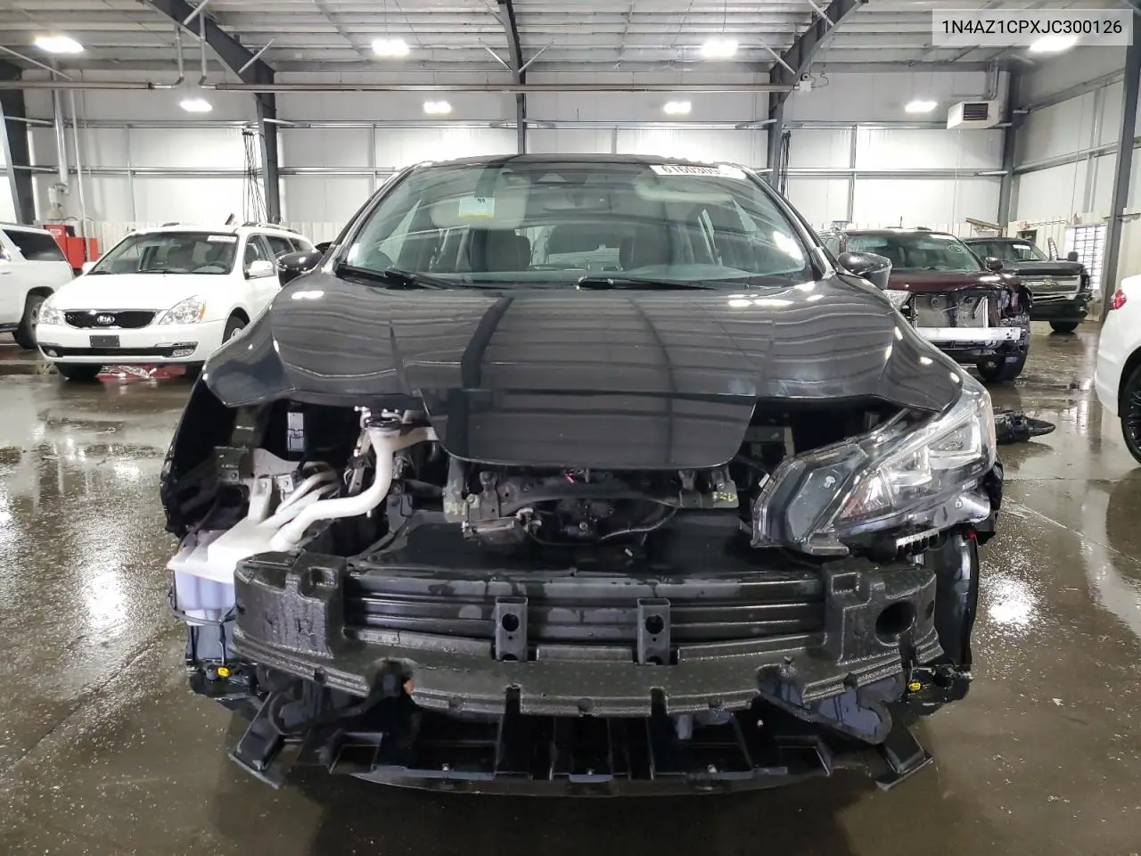 2018 Nissan Leaf S VIN: 1N4AZ1CPXJC300126 Lot: 61603095