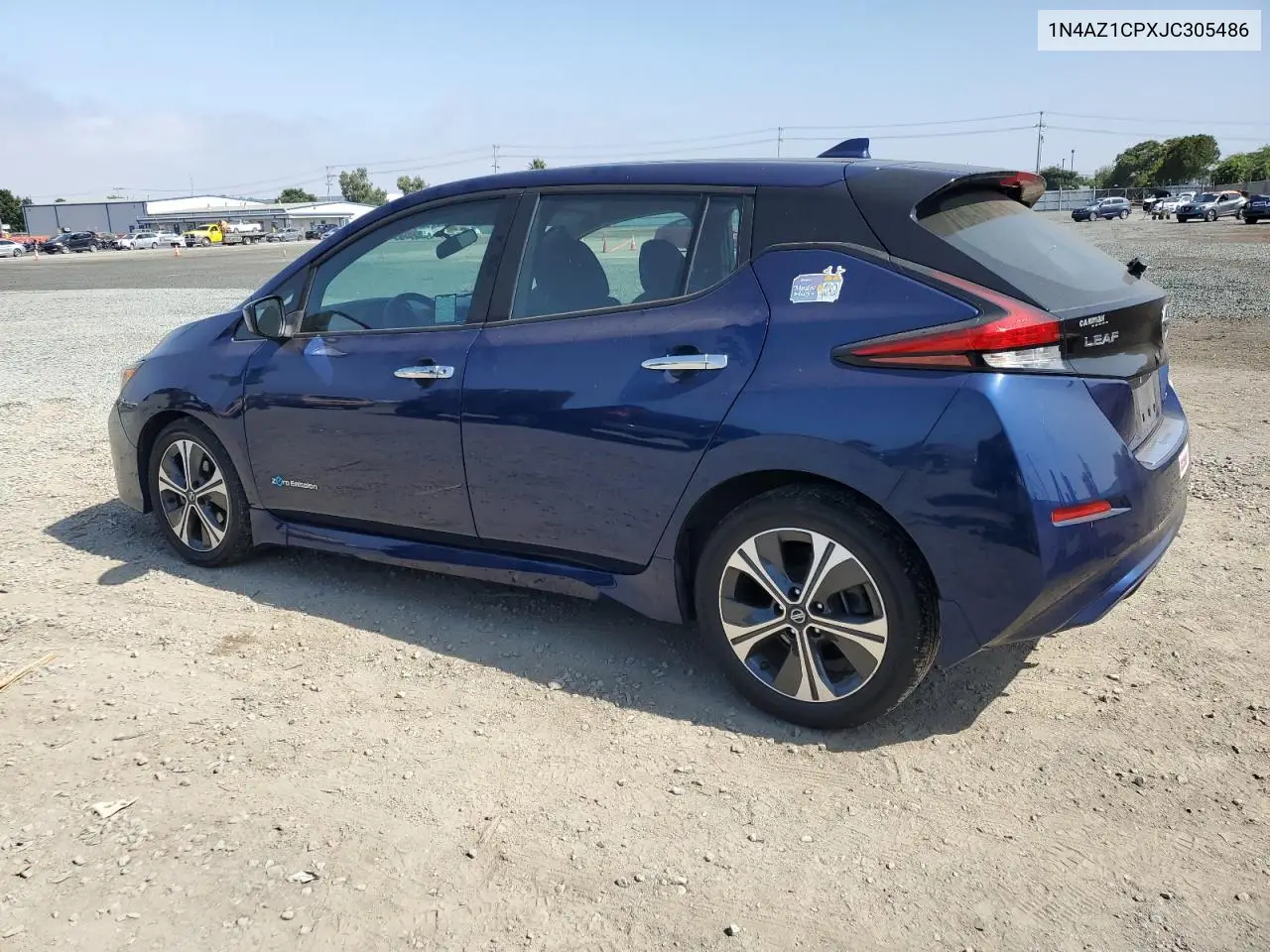 2018 Nissan Leaf S VIN: 1N4AZ1CPXJC305486 Lot: 61610015