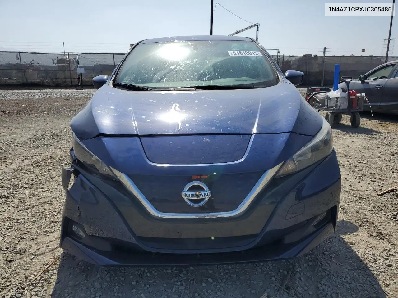 2018 Nissan Leaf S VIN: 1N4AZ1CPXJC305486 Lot: 61610015