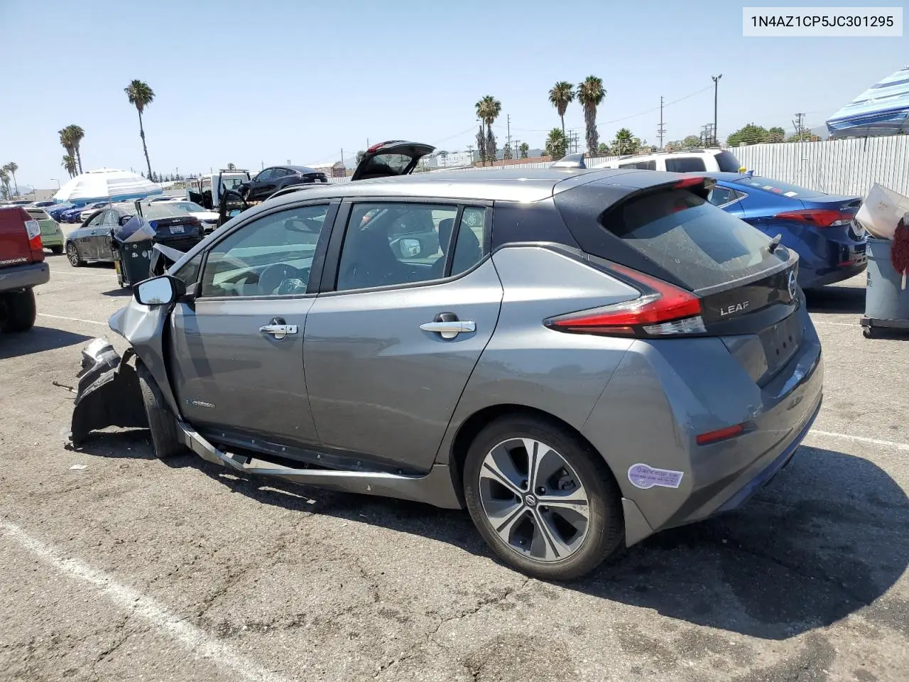 2018 Nissan Leaf S VIN: 1N4AZ1CP5JC301295 Lot: 61619655