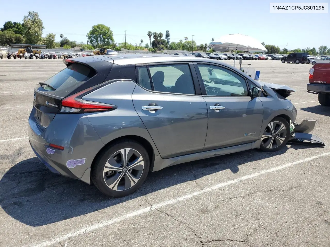 2018 Nissan Leaf S VIN: 1N4AZ1CP5JC301295 Lot: 61619655