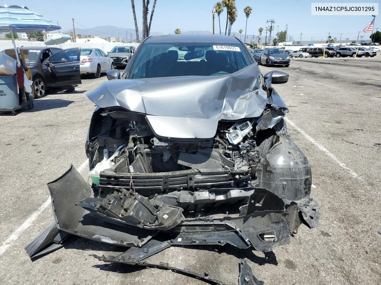 2018 Nissan Leaf S VIN: 1N4AZ1CP5JC301295 Lot: 61619655