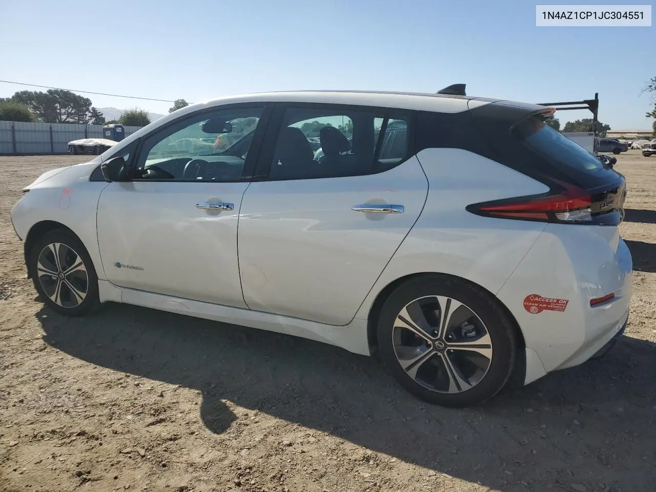 2018 Nissan Leaf S VIN: 1N4AZ1CP1JC304551 Lot: 61624275