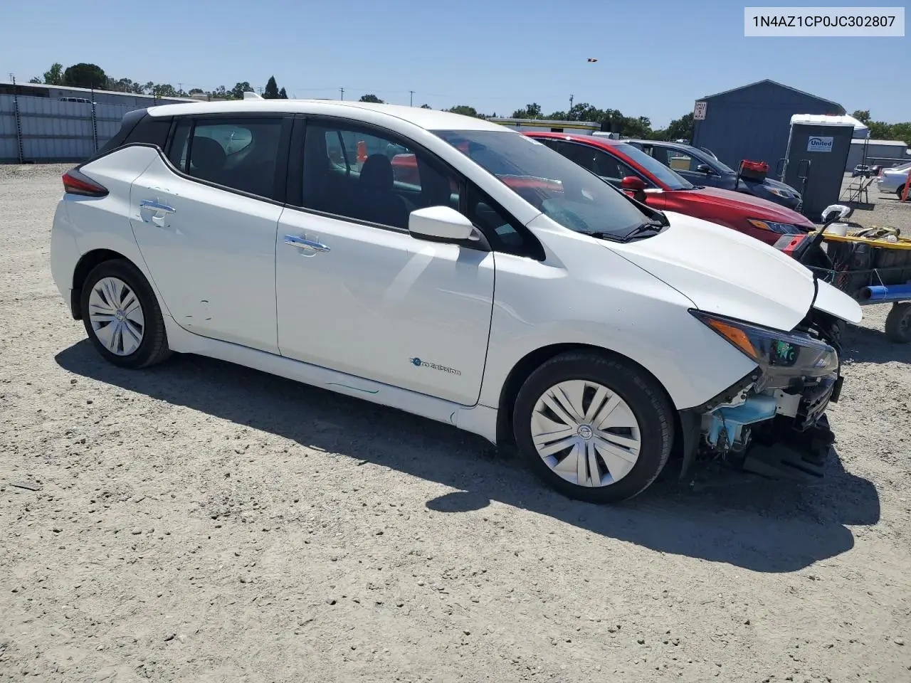 2018 Nissan Leaf S VIN: 1N4AZ1CP0JC302807 Lot: 61682435