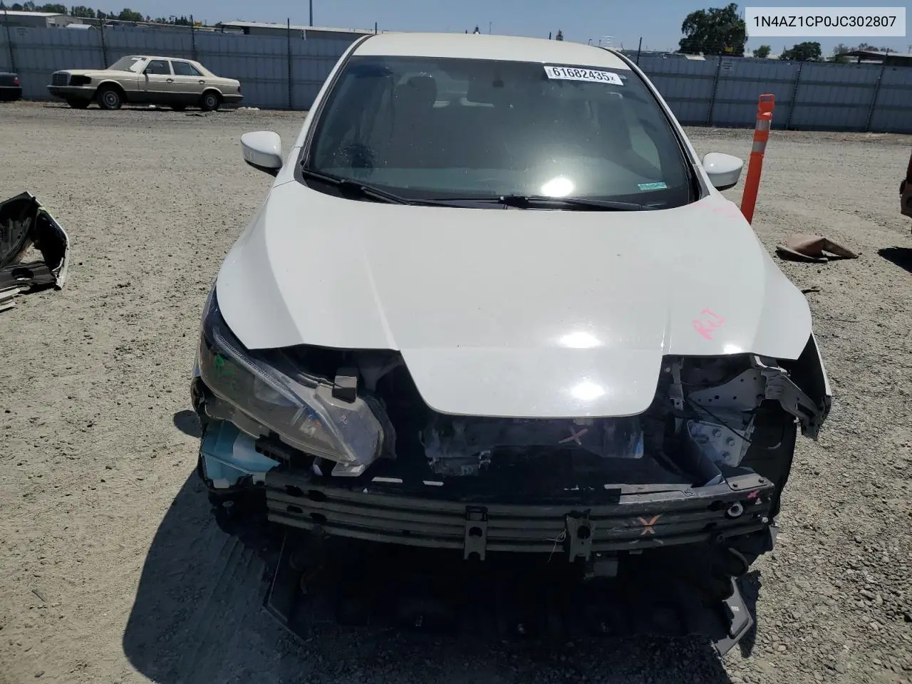 2018 Nissan Leaf S VIN: 1N4AZ1CP0JC302807 Lot: 61682435