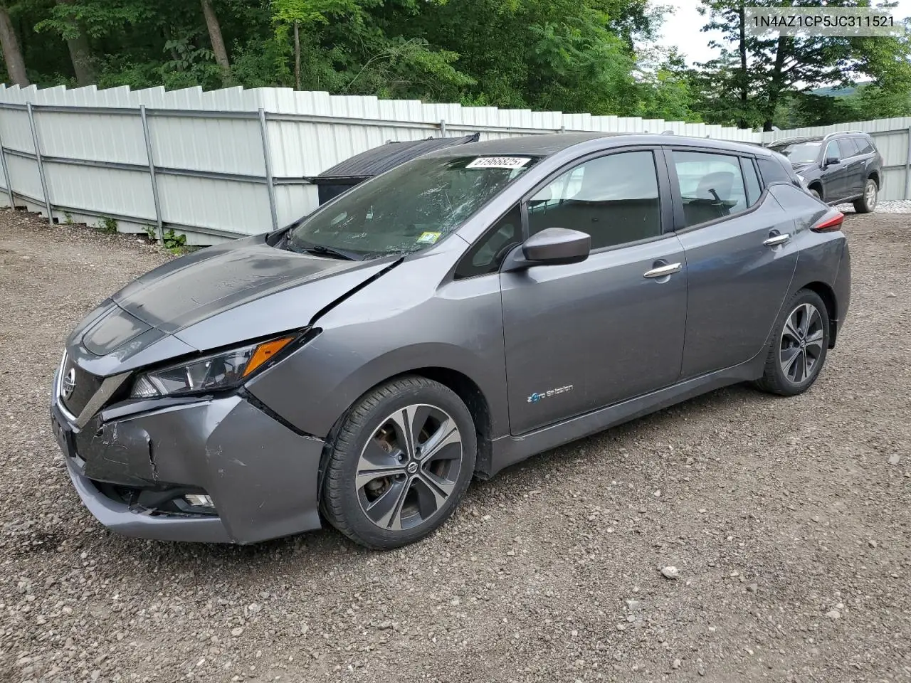 2018 Nissan Leaf S VIN: 1N4AZ1CP5JC311521 Lot: 61966825