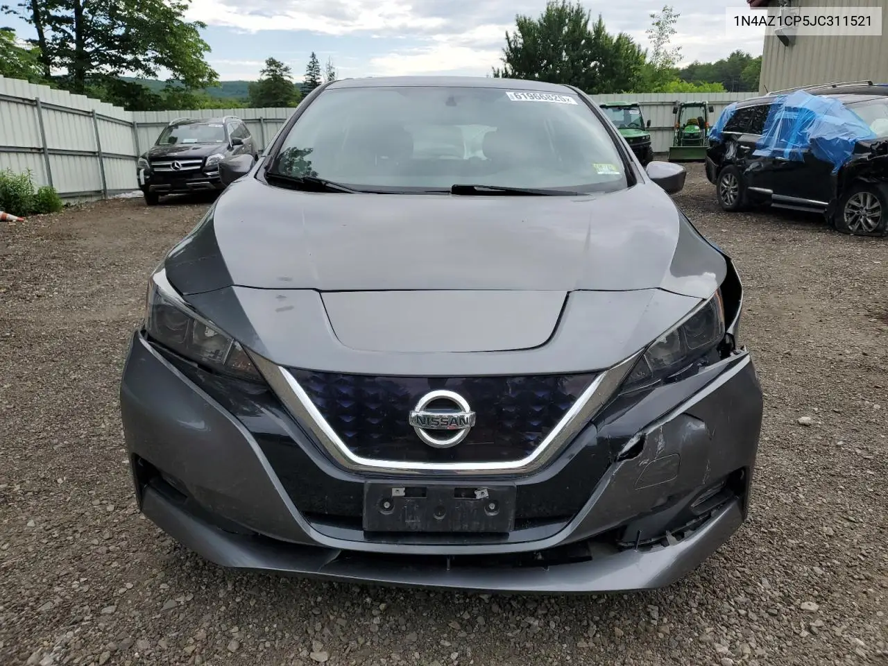 2018 Nissan Leaf S VIN: 1N4AZ1CP5JC311521 Lot: 61966825