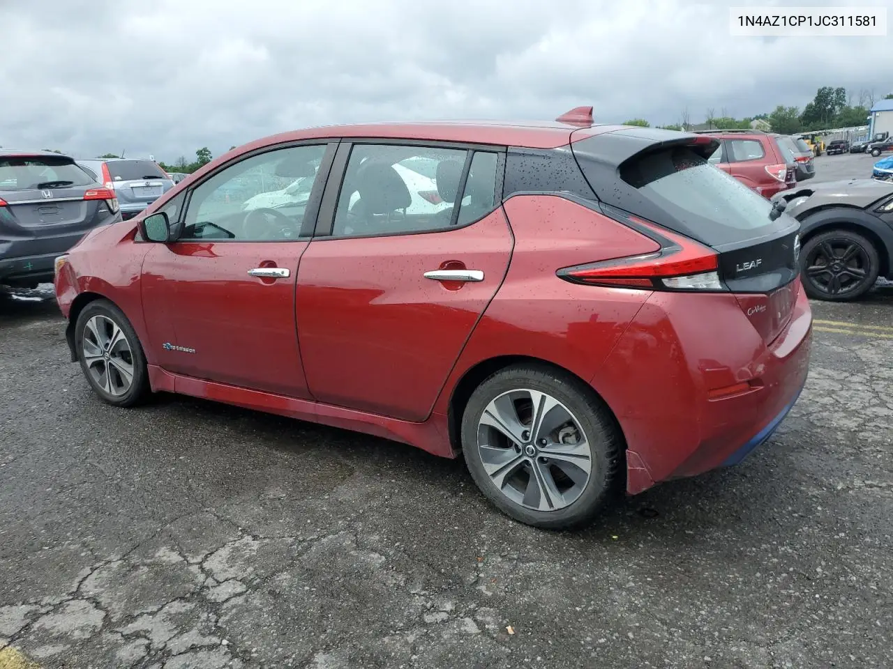 2018 Nissan Leaf S VIN: 1N4AZ1CP1JC311581 Lot: 61968815