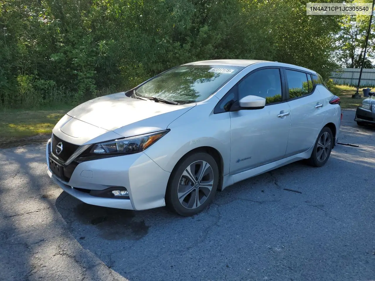 2018 Nissan Leaf S VIN: 1N4AZ1CP1JC305540 Lot: 62317175
