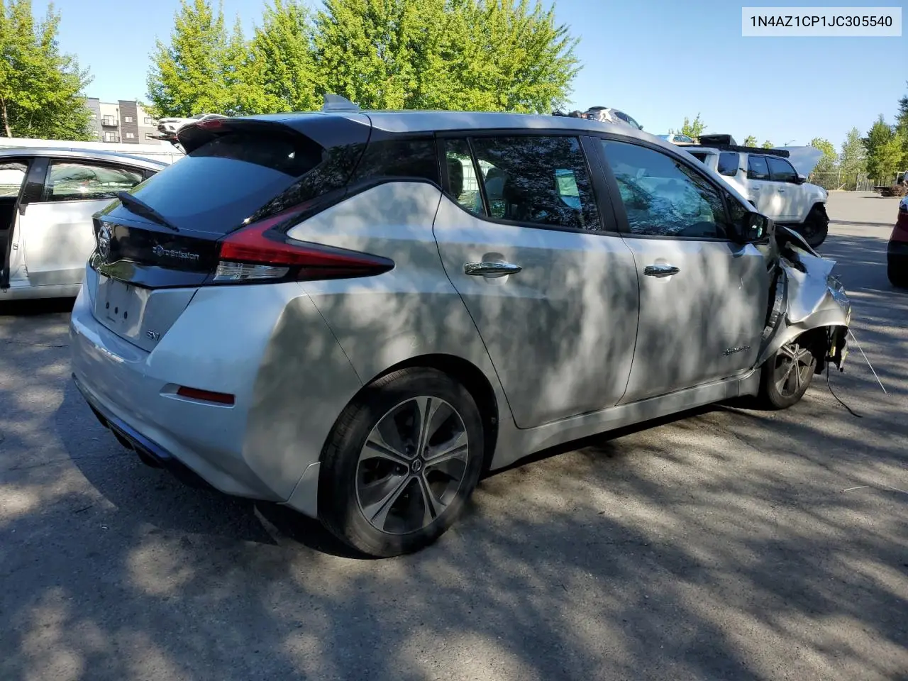 2018 Nissan Leaf S VIN: 1N4AZ1CP1JC305540 Lot: 62317175