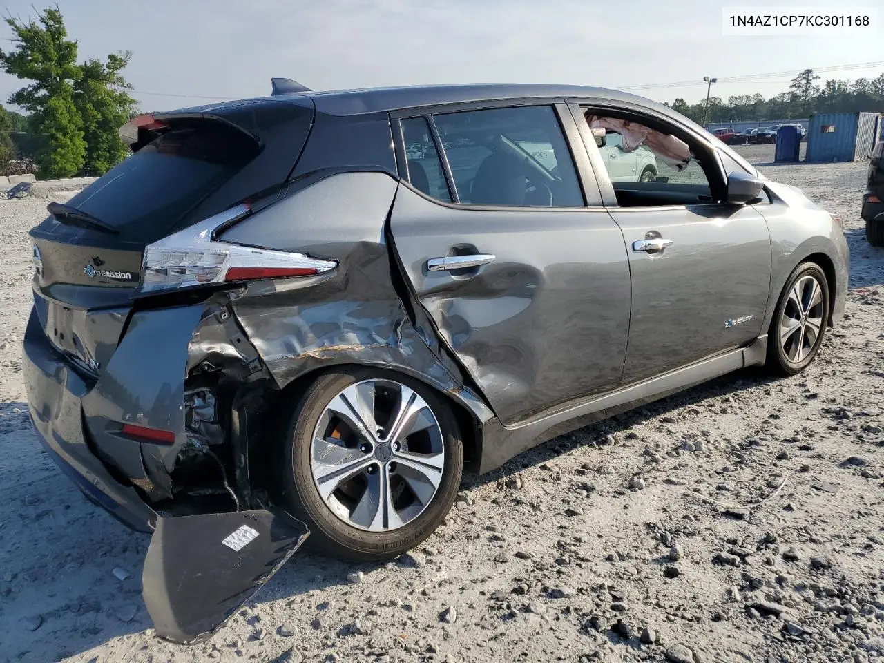 2019 Nissan Leaf S VIN: 1N4AZ1CP7KC301168 Lot: 57576085