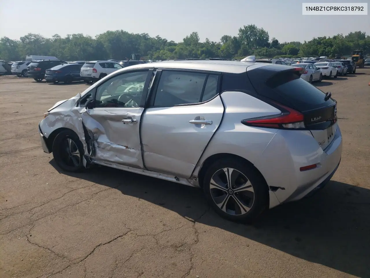2019 Nissan Leaf S Plus VIN: 1N4BZ1CP8KC318792 Lot: 60483195