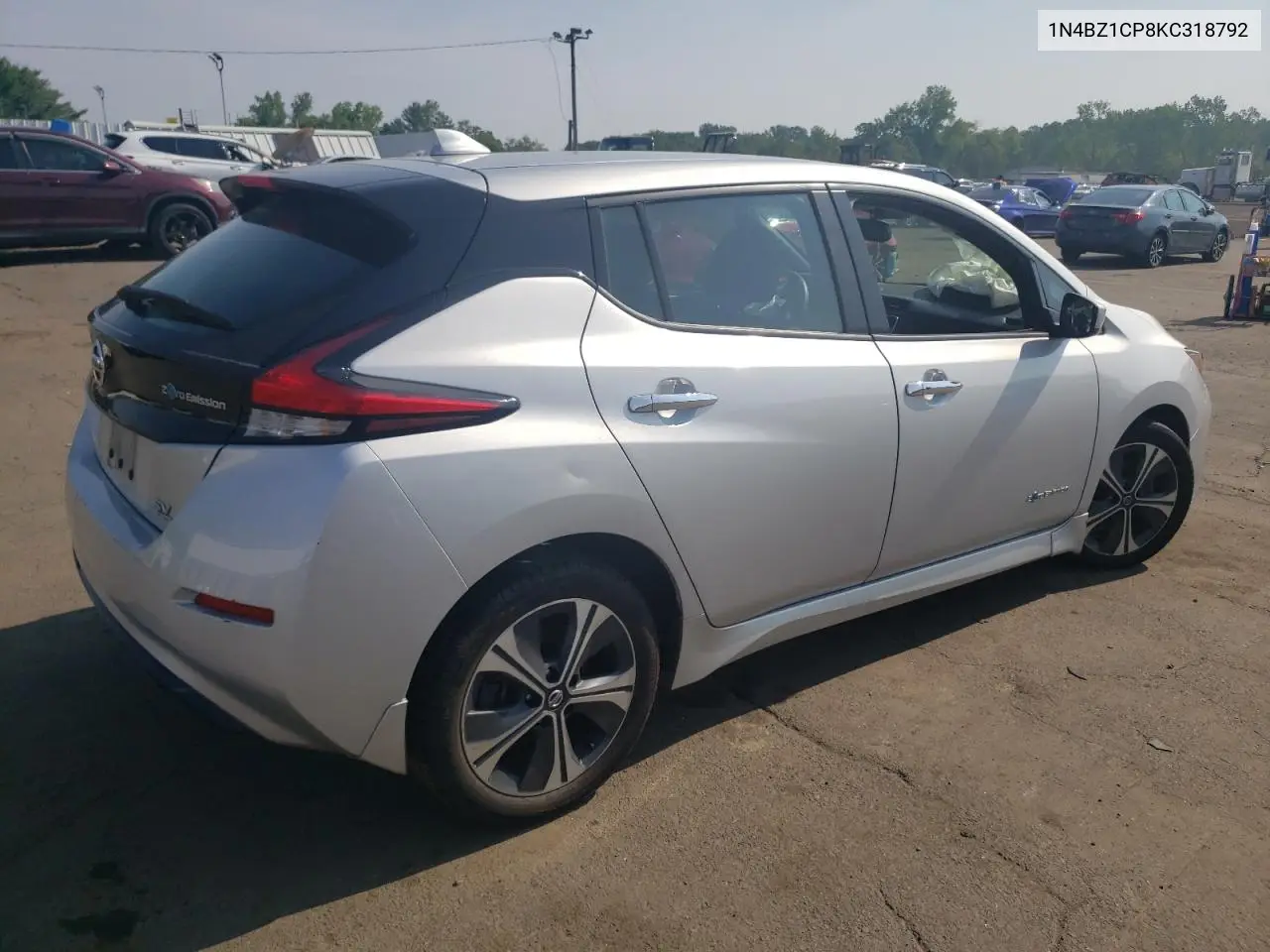 2019 Nissan Leaf S Plus VIN: 1N4BZ1CP8KC318792 Lot: 60483195