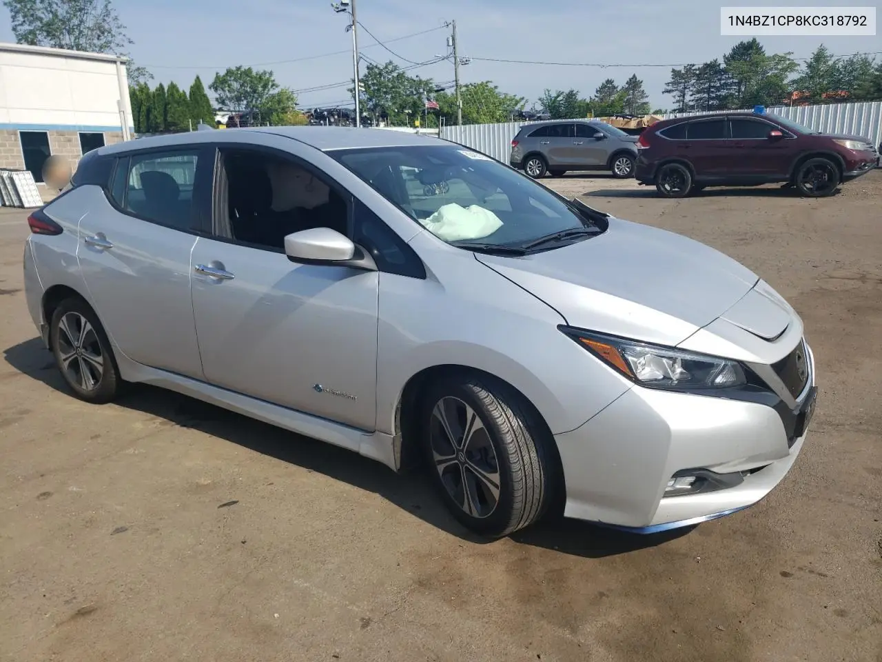 2019 Nissan Leaf S Plus VIN: 1N4BZ1CP8KC318792 Lot: 60483195