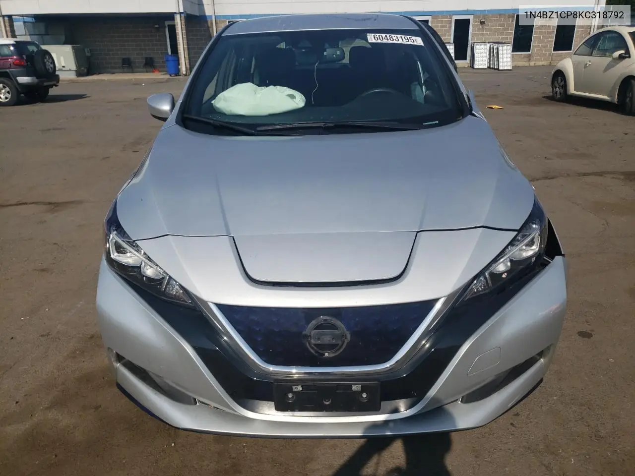 2019 Nissan Leaf S Plus VIN: 1N4BZ1CP8KC318792 Lot: 60483195