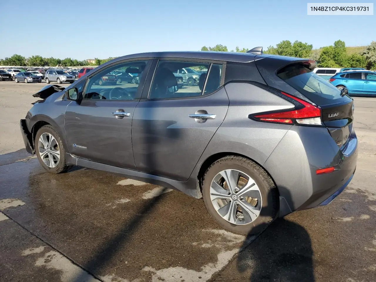 2019 Nissan Leaf S Plus VIN: 1N4BZ1CP4KC319731 Lot: 61224285