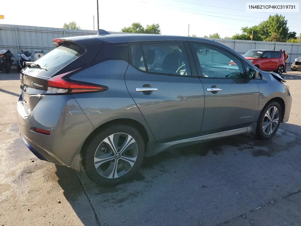 2019 Nissan Leaf S Plus VIN: 1N4BZ1CP4KC319731 Lot: 61224285