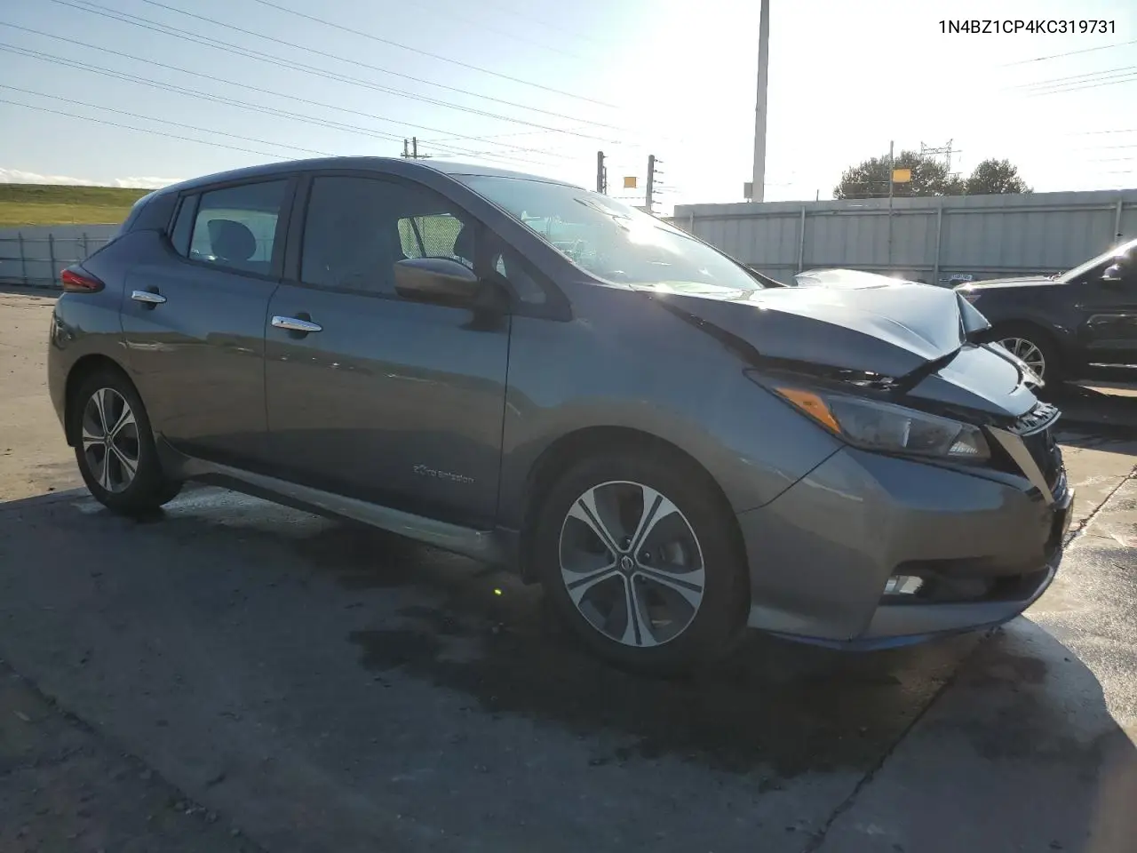 2019 Nissan Leaf S Plus VIN: 1N4BZ1CP4KC319731 Lot: 61224285