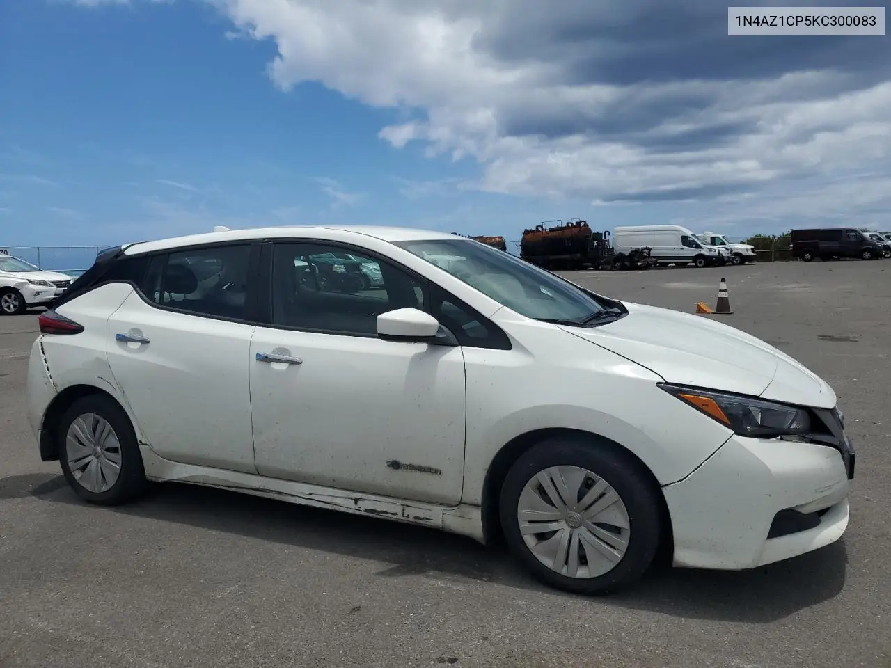 2019 Nissan Leaf S VIN: 1N4AZ1CP5KC300083 Lot: 61266685