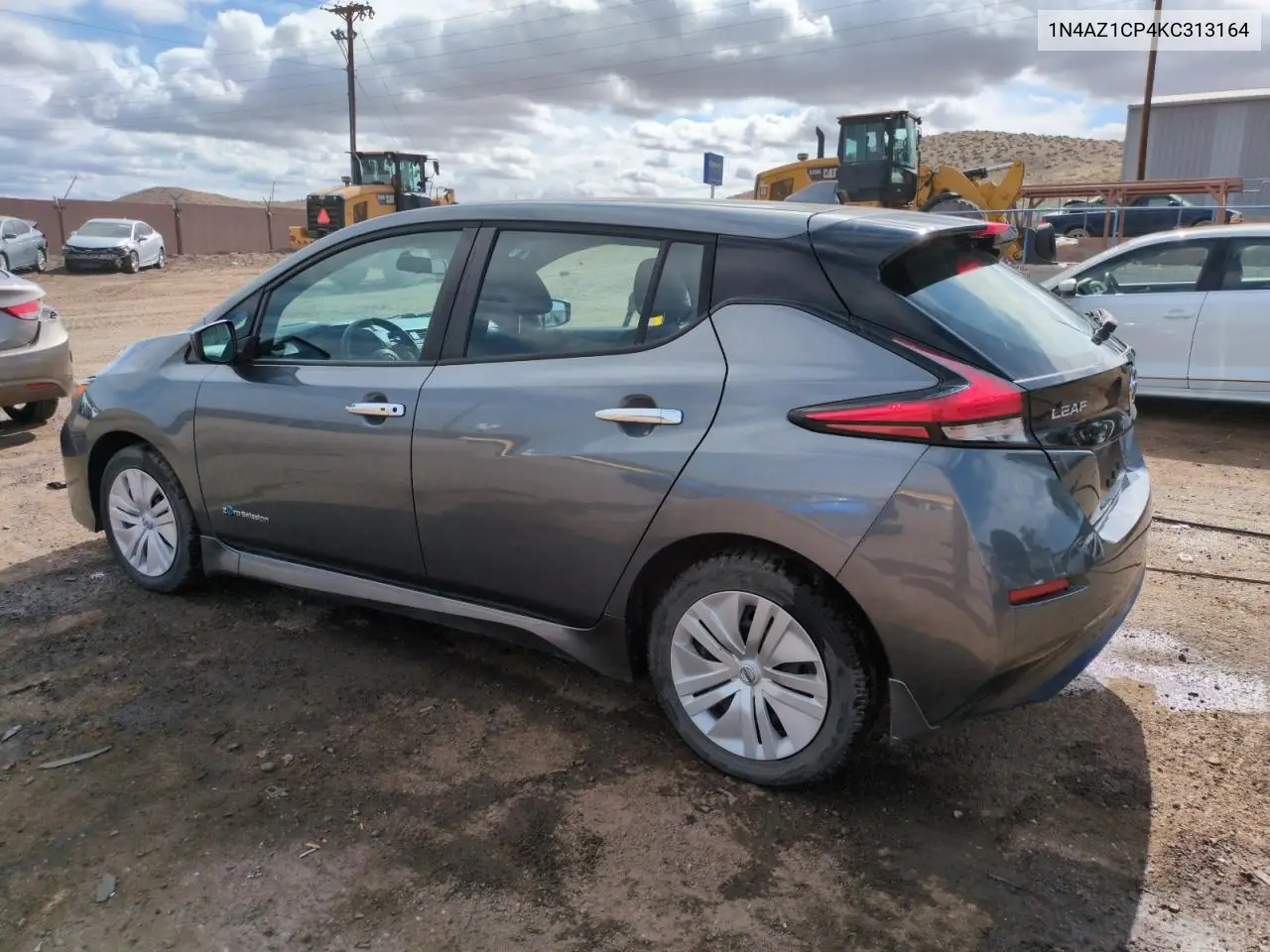 2019 Nissan Leaf S VIN: 1N4AZ1CP4KC313164 Lot: 61448745