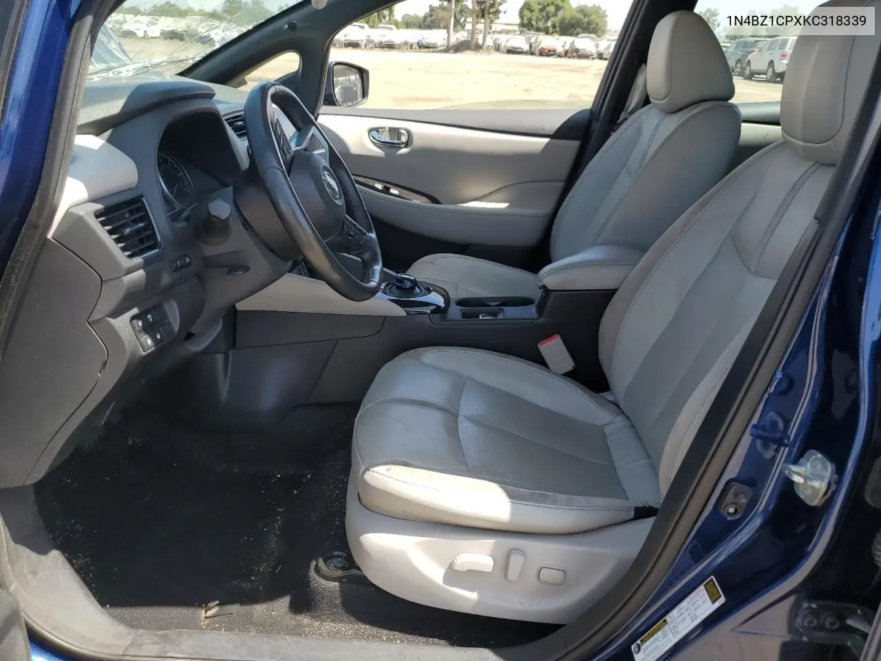 2019 Nissan Leaf S Plus VIN: 1N4BZ1CPXKC318339 Lot: 61463865